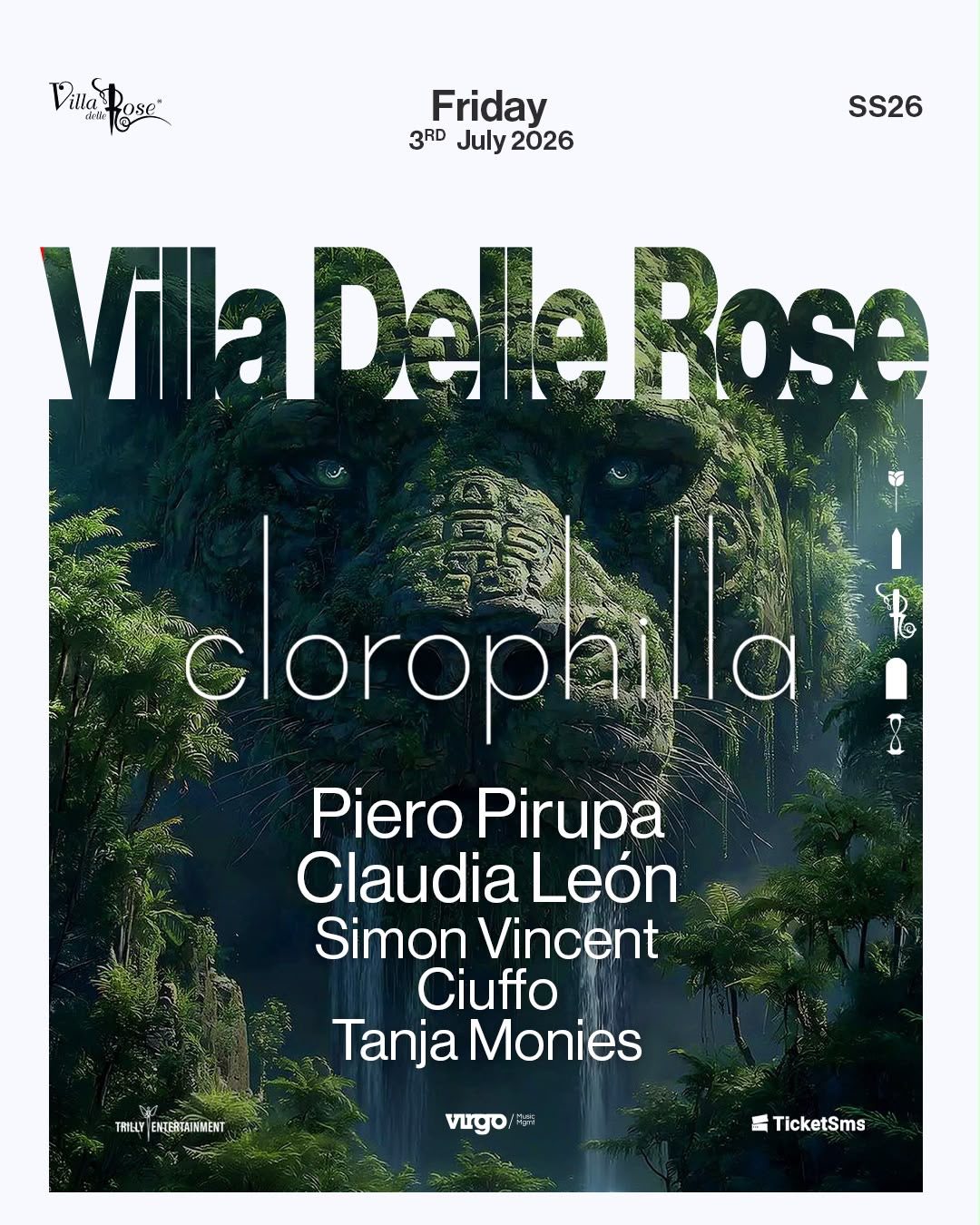 Clorophilla: l'evento del venerdì alla Villa delle Rose di Riccione