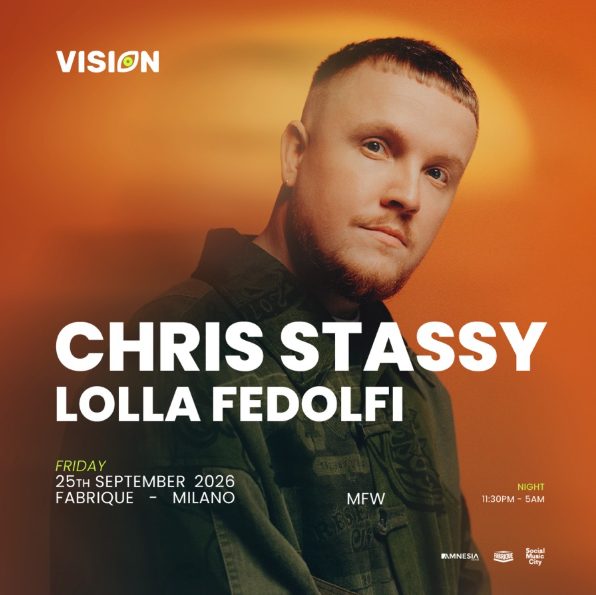 Chris Stussy arriva a Milano: Vision torna al Fabrique durante la Fashion Week